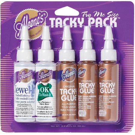 Aleenes - Tacky Glue pack -  5 flesjes